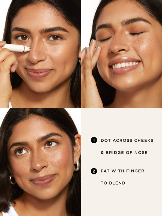 Verique™ - go with the faux freckle stamp