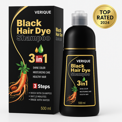 3 in 1 Hair Dye Shampoo