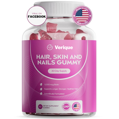 Biotin Gummies for Hair, Skin & Nails Growth